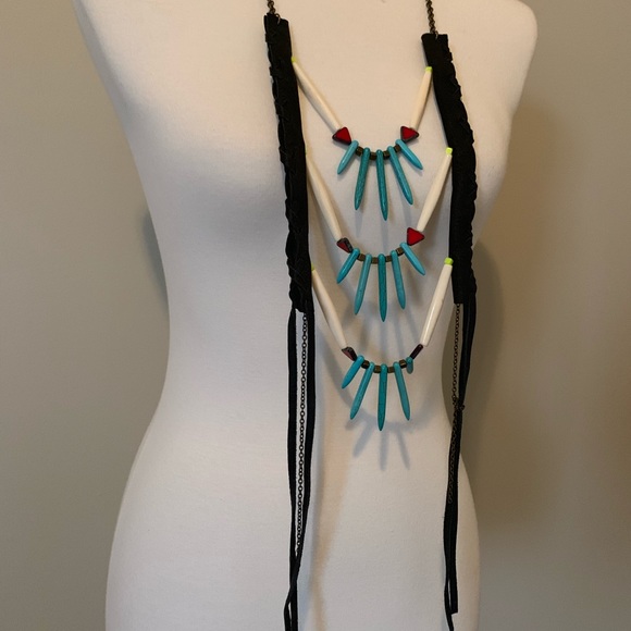 Love + Leather Point It Out Necklace - Picture 3 of 8